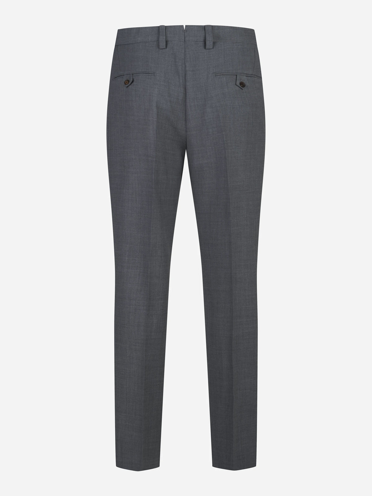 Pantalone sartoriale con risvolto grigio - dettaglio del prodotto