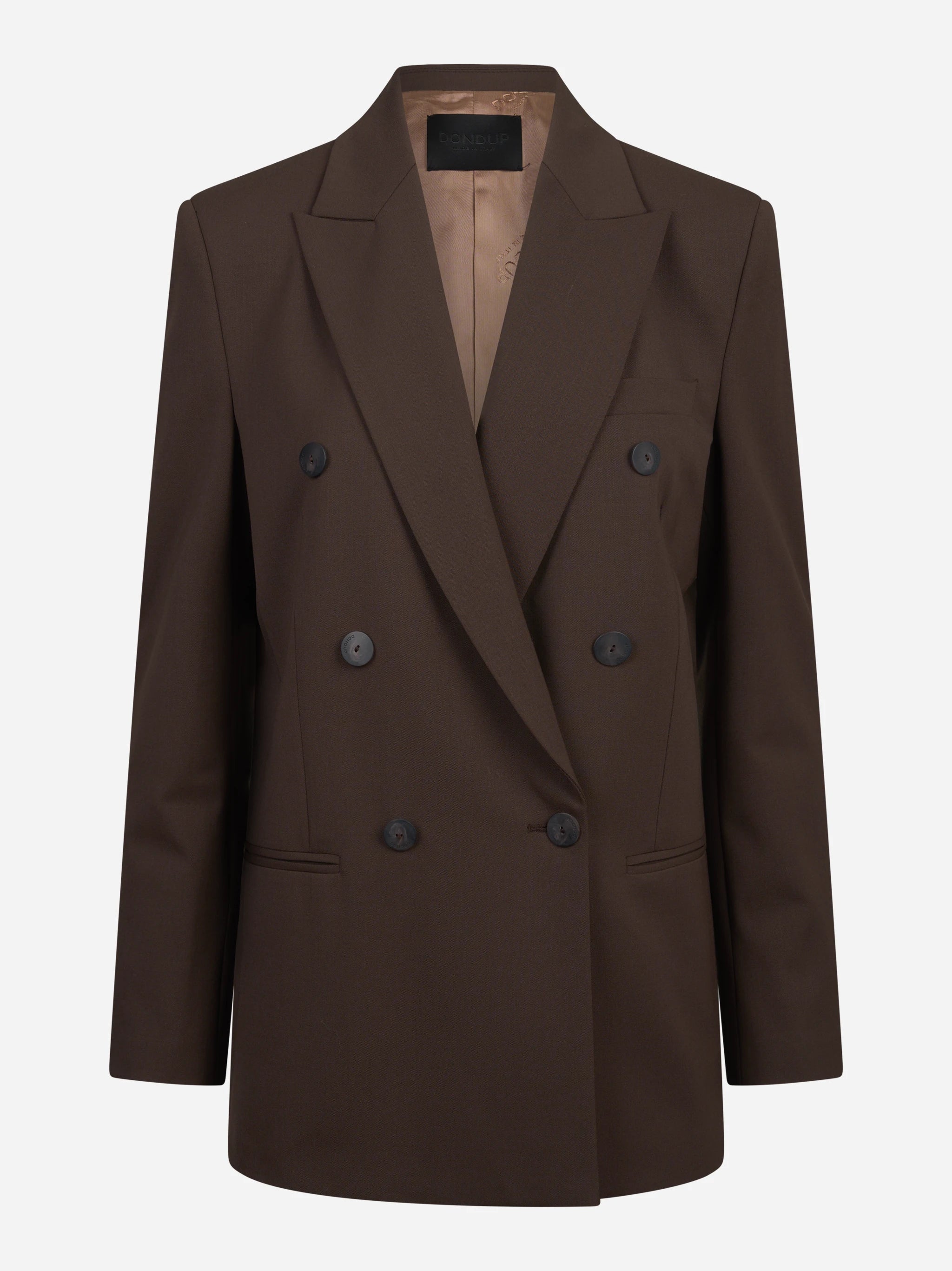 Blazer doppiopetto regular in gabardine di lana DONDUP – immagine 1 di 3
