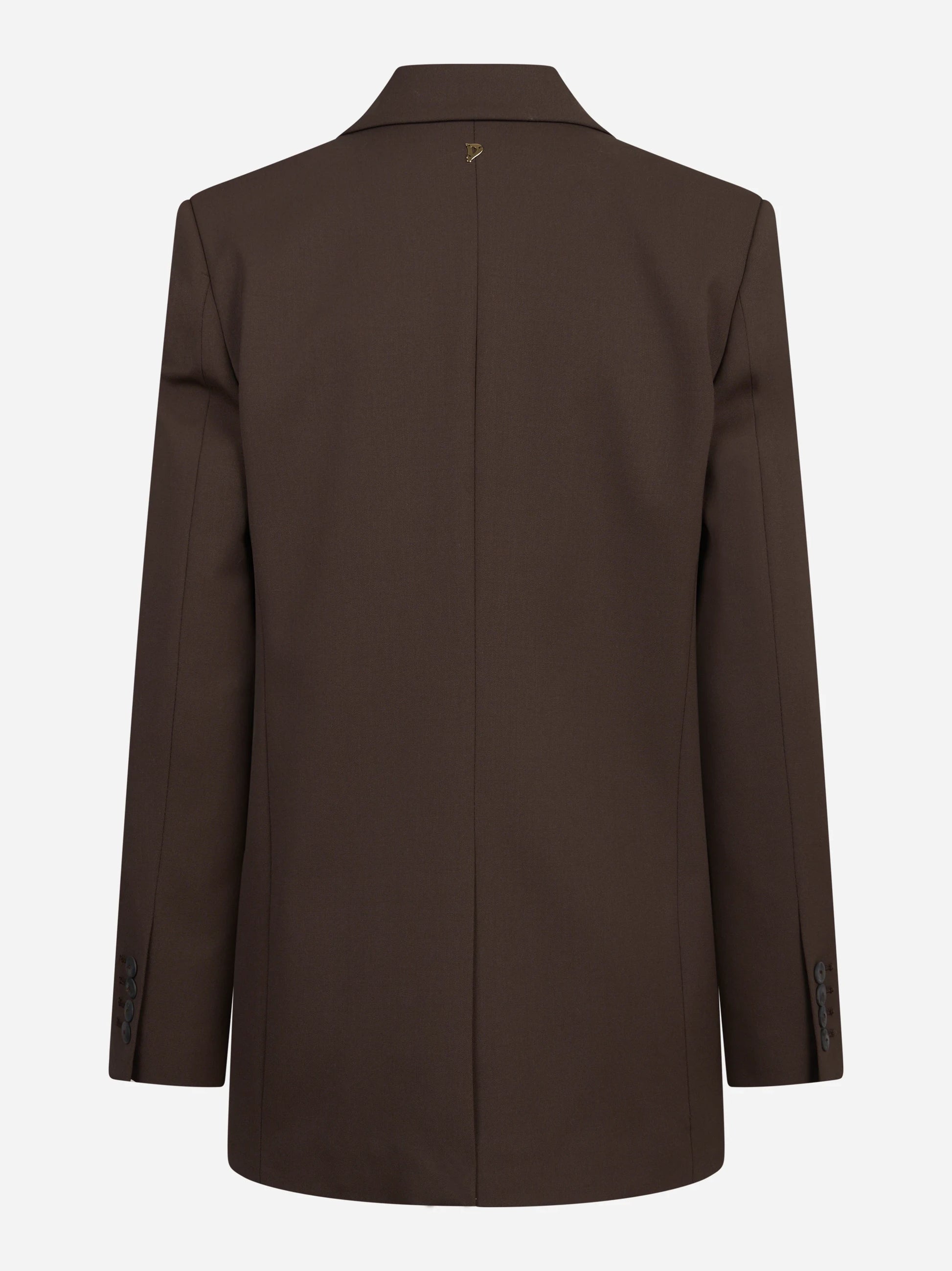 Blazer doppiopetto regular in gabardine di lana DONDUP – immagine 2 di 3