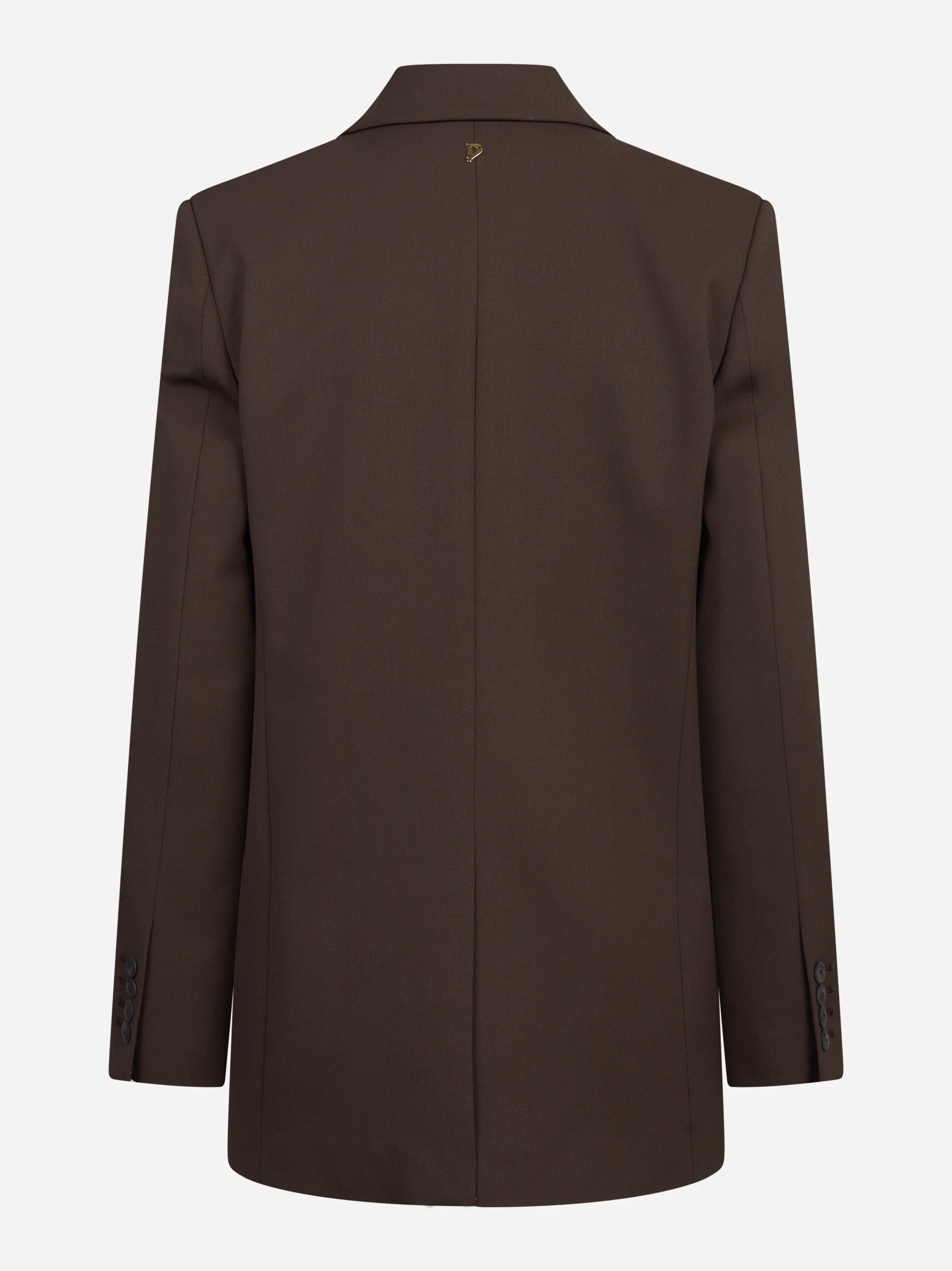 Blazer doppiopetto regular in gabardine di lana DONDUP – immagine 2 di 3