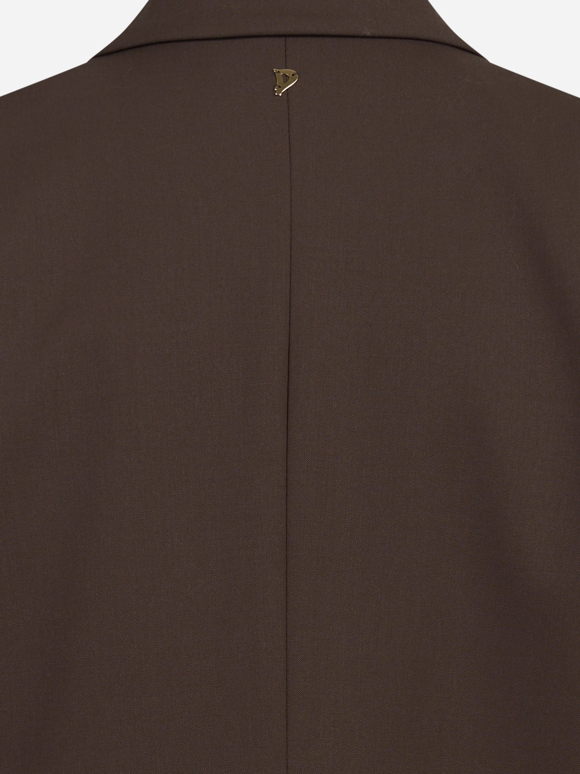 Blazer doppiopetto regular in gabardine di lana DONDUP – immagine 3 di 3