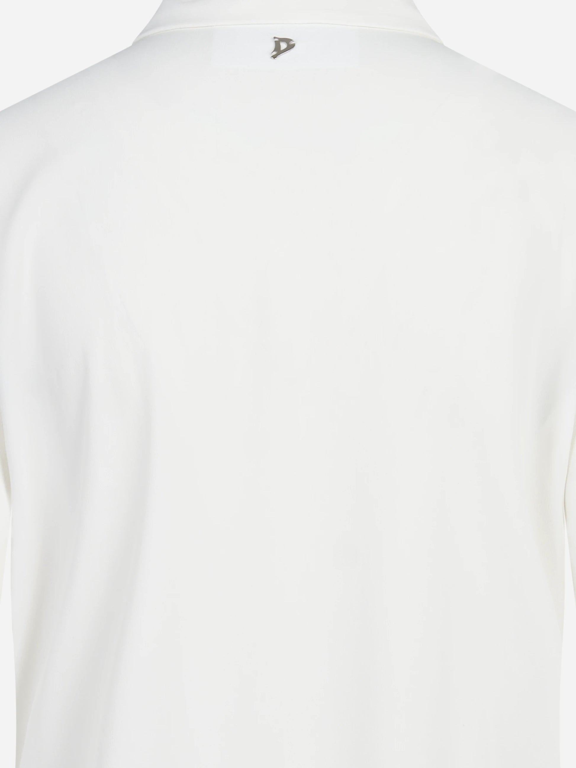 Camicia regular fit in crêpe de Chine misto seta DONDUP – immagine 3 di 3