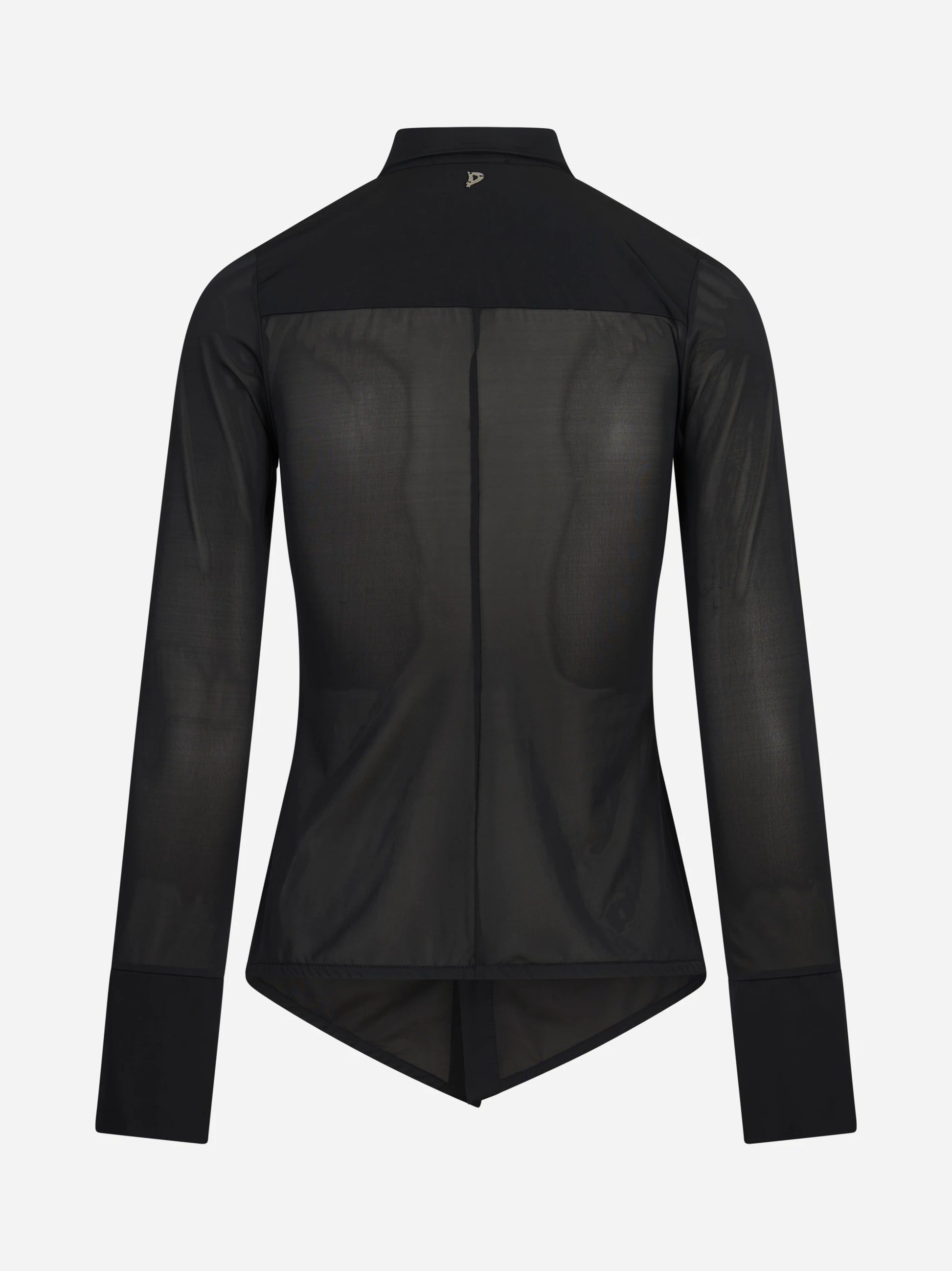 Camicia slim fit in crêpe tulle DONDUP – immagine 2 di 3