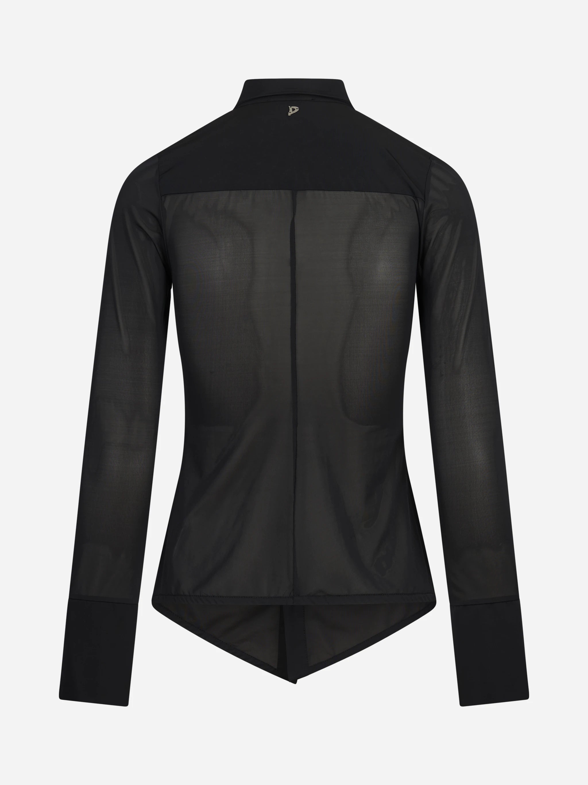 Camicia slim fit in crêpe tulle DONDUP – immagine 2 di 3