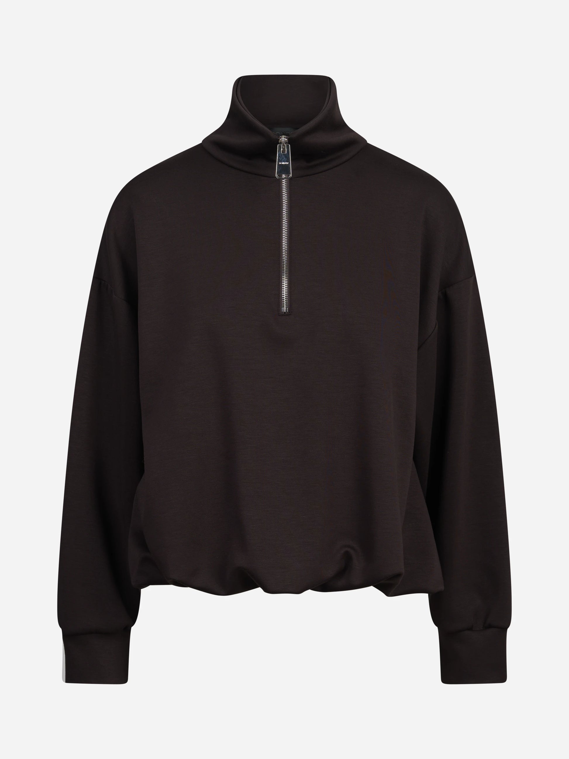 Felpa regular-fit in scuba marrone DONDUP – immagine 1 di 3