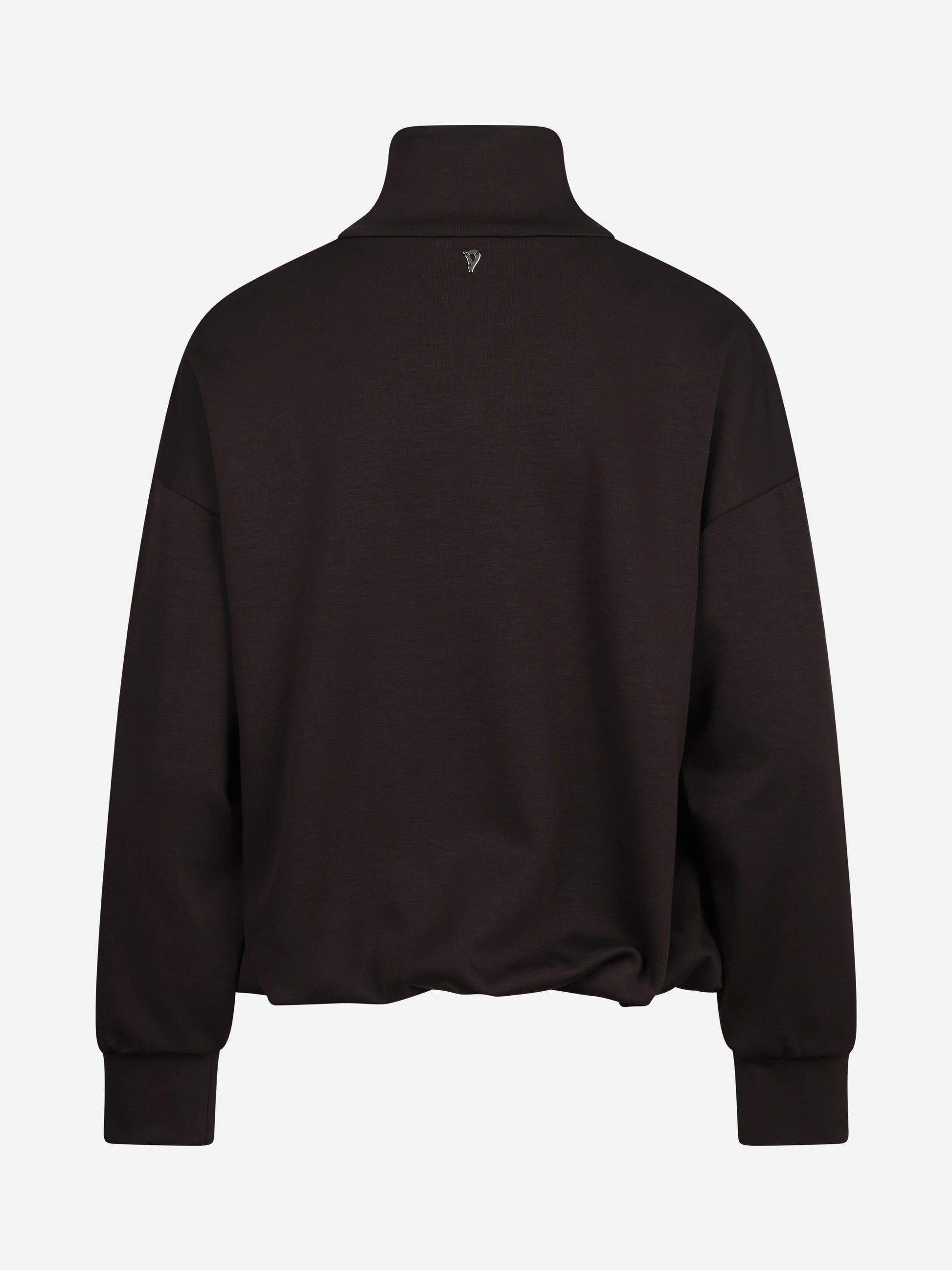 Felpa regular-fit in scuba marrone DONDUP – immagine 2 di 3