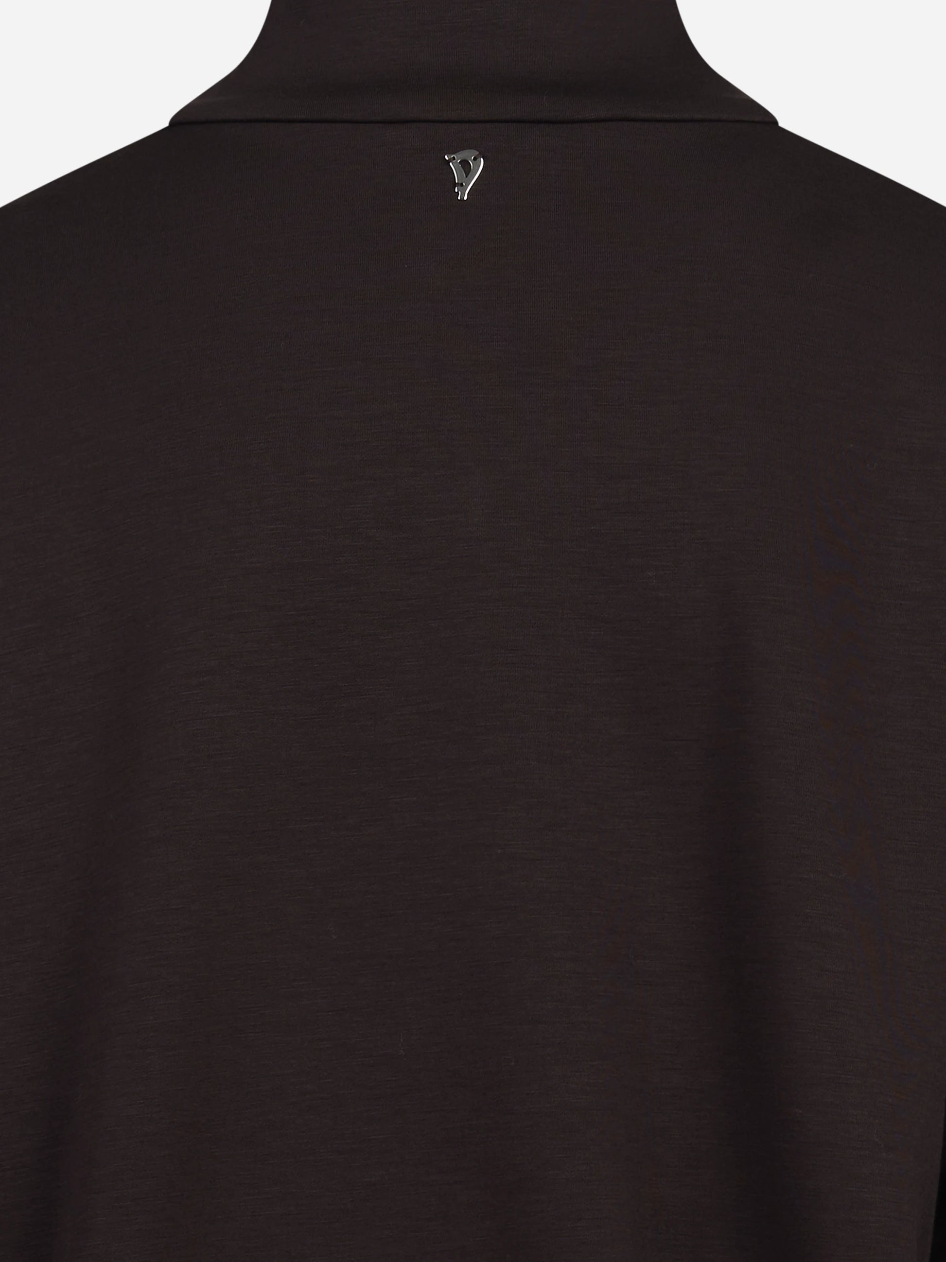 Felpa regular-fit in scuba marrone DONDUP – immagine 3 di 3