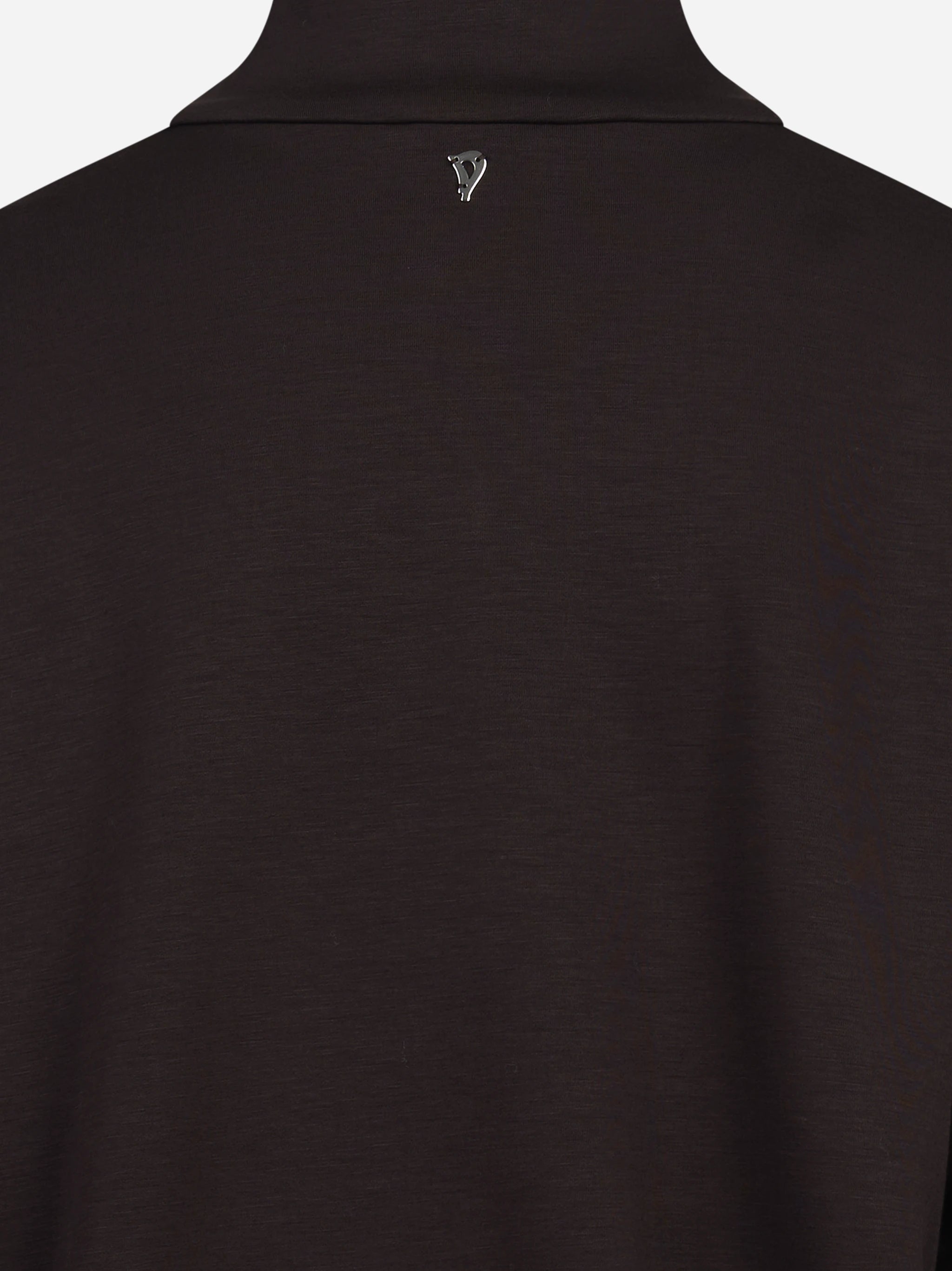 Felpa regular-fit in scuba marrone DONDUP – immagine 3 di 3