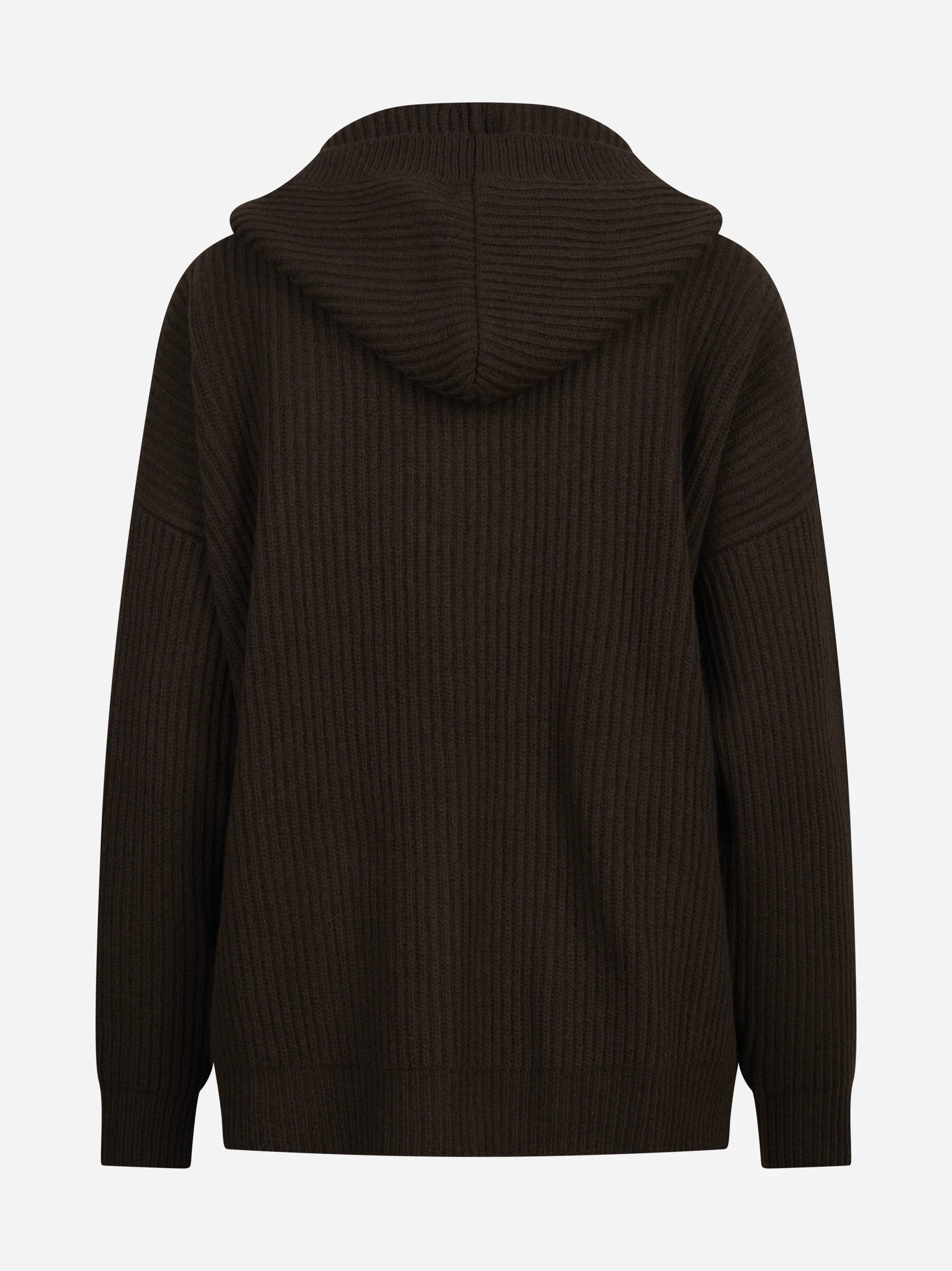 Cardigan oversized pescatore marrone DONDUP – immagine 2 di 3