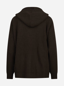 Cardigan oversized pescatore marrone DONDUP – immagine 2 di 3