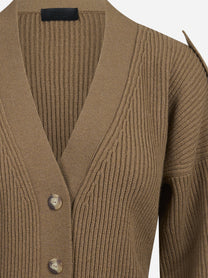 Cardigan pescatore regular-fit marrone DONDUP – immagine 3 di 3
