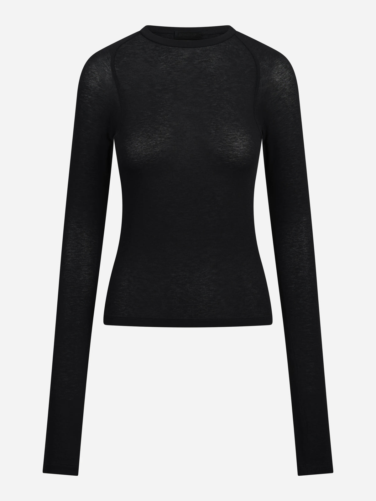 Maglia girocollo slim-fit nera DONDUP – immagine 1 di 3