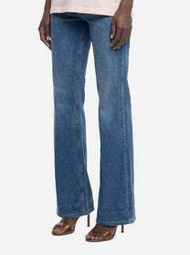 Jeans Amber wide leg in denim stretch