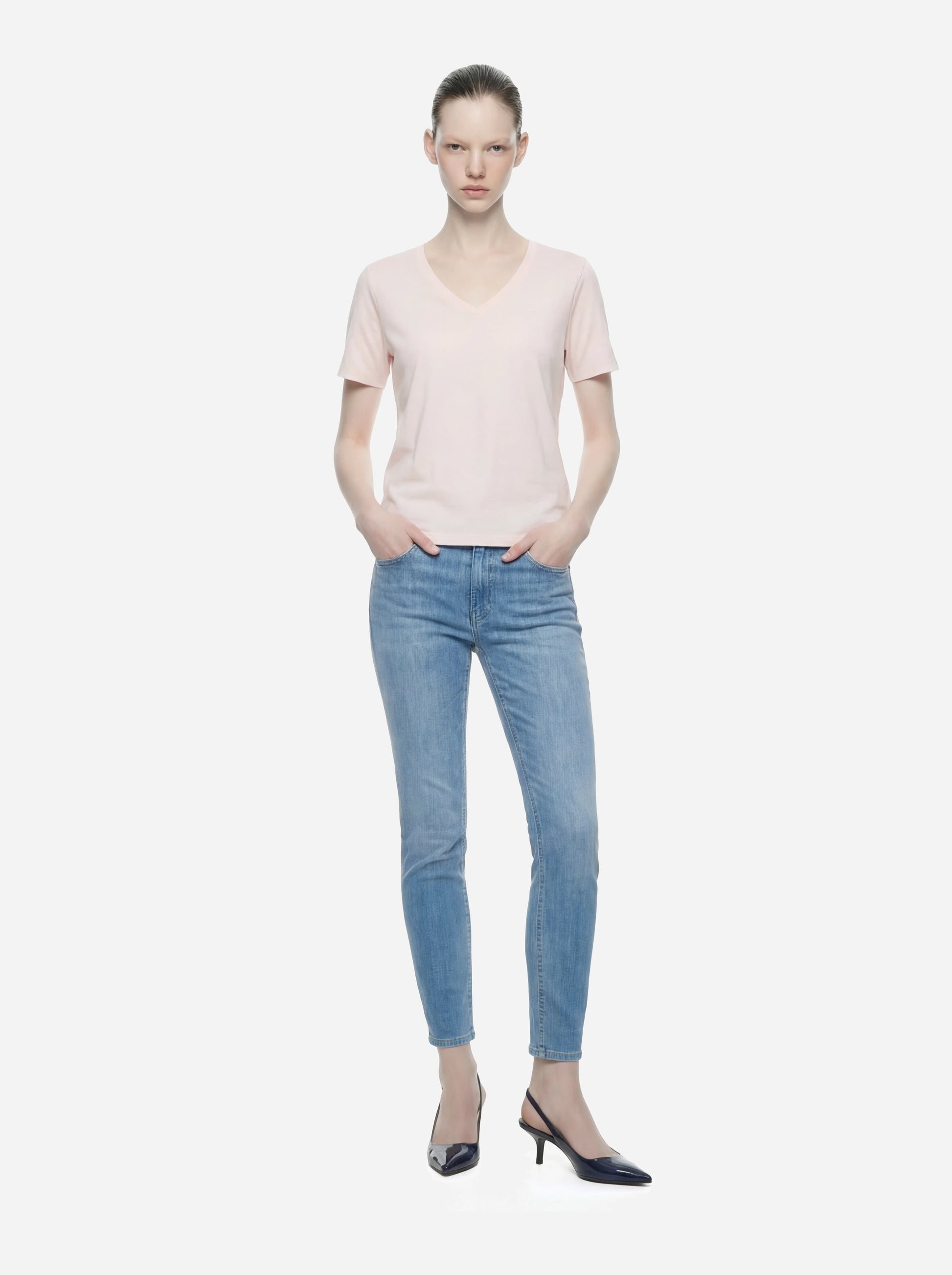 Jeans Daila slim in denim stretch