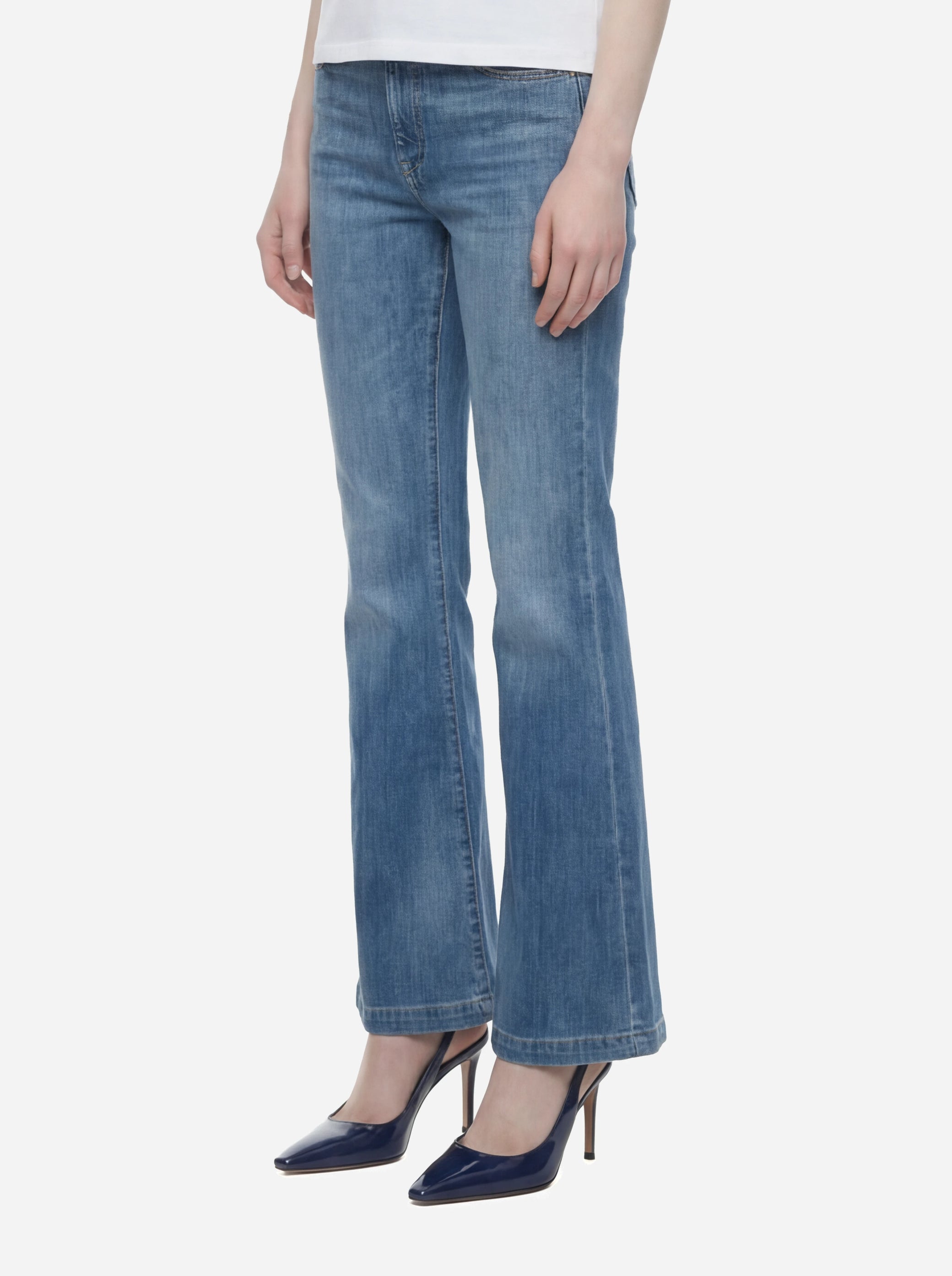 Jeans Olivia bootcut in denim stretch