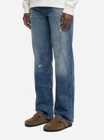 Jeans Francine Wide Leg in denim fermo