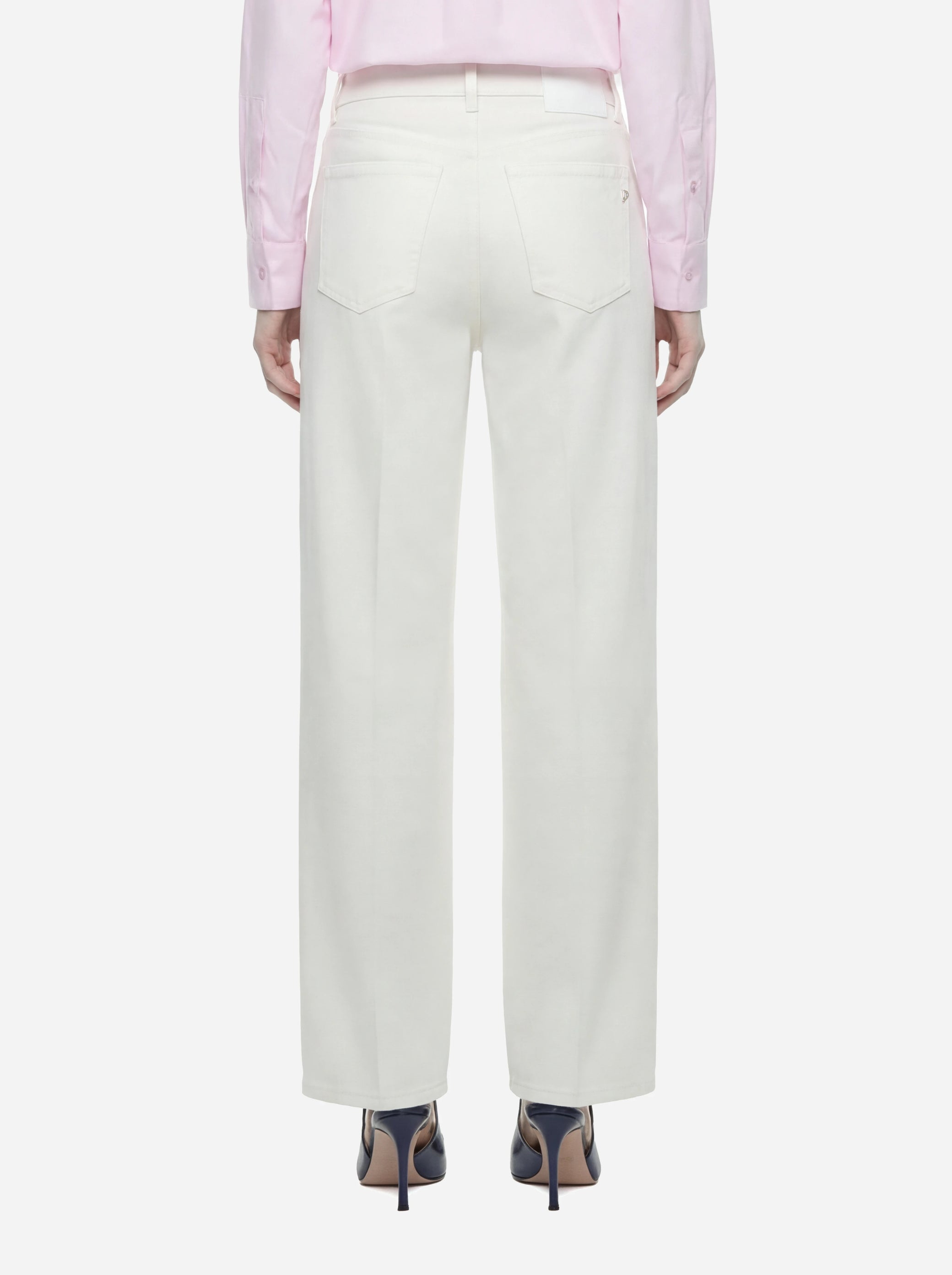 Jeans Dakota loose in bull fisso beige