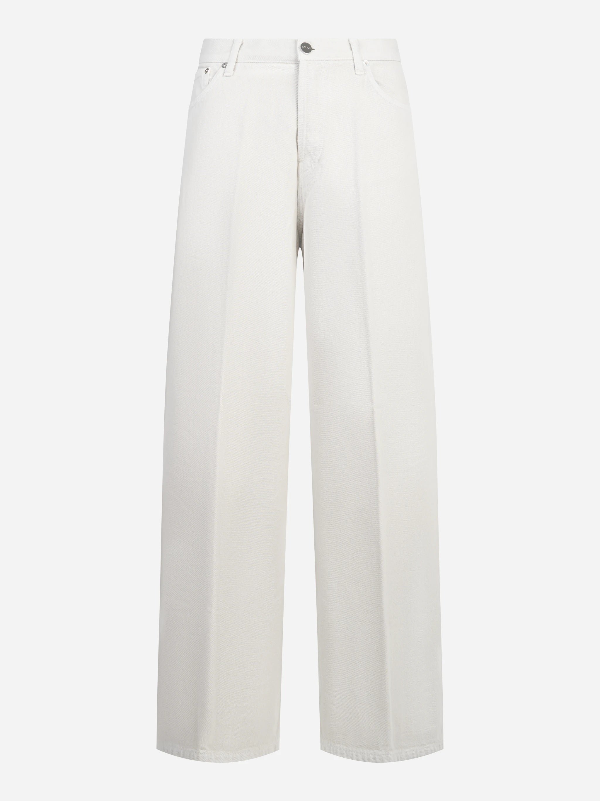Jeans Dakota loose in bull fisso beige