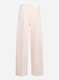 Jeans Dakota loose in bull fisso rosa