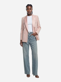Jeans Dakota loose in denim fermo
