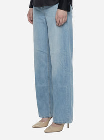 Jeans Alek Loose in denim fisso