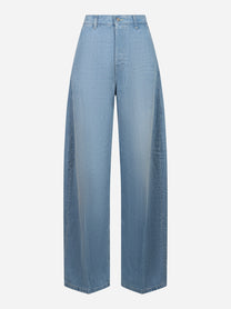 Jeans Alek Loose in denim fisso