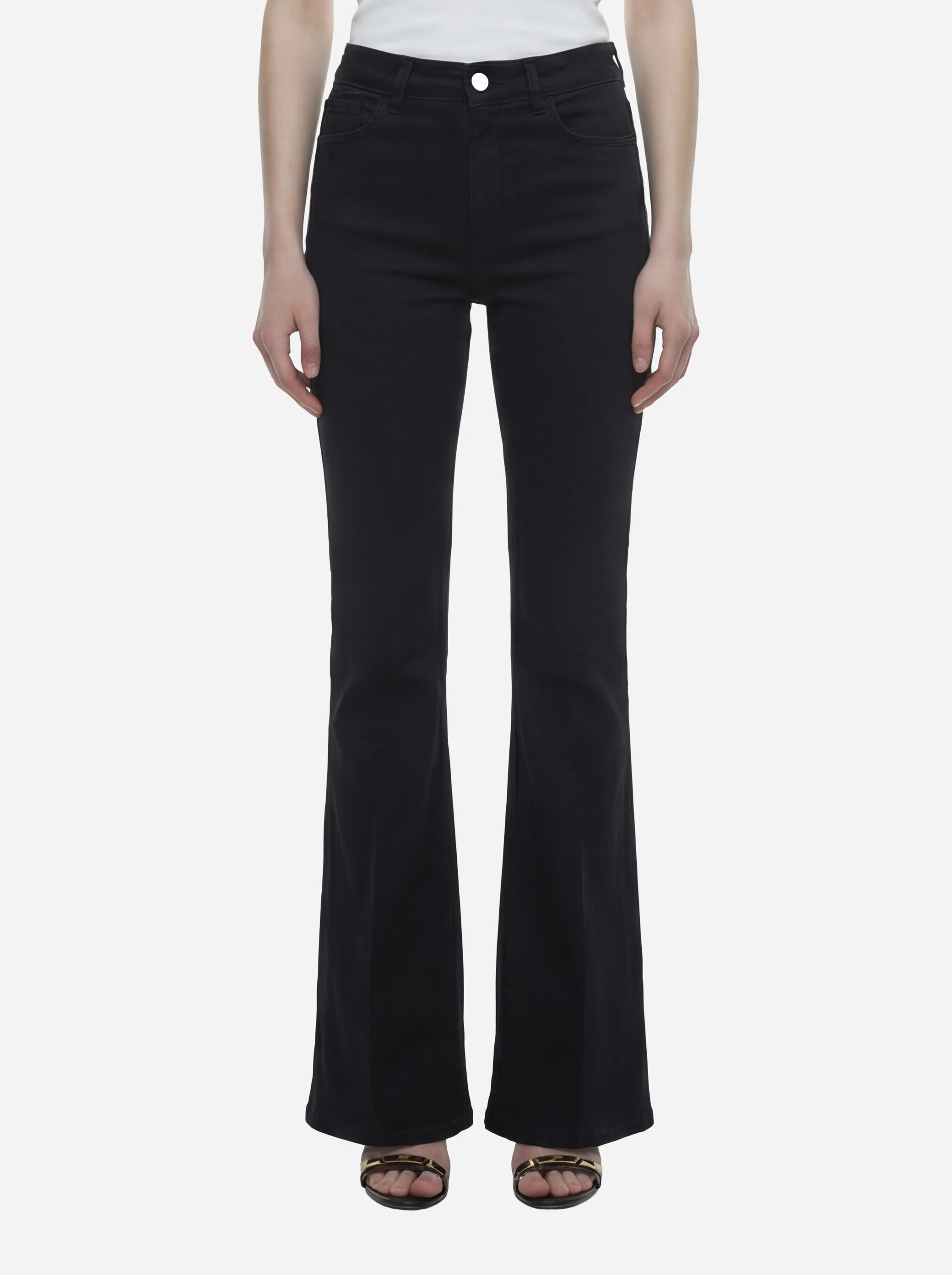 Jeans Karen super skinny bootcut in denim stretch riciclato