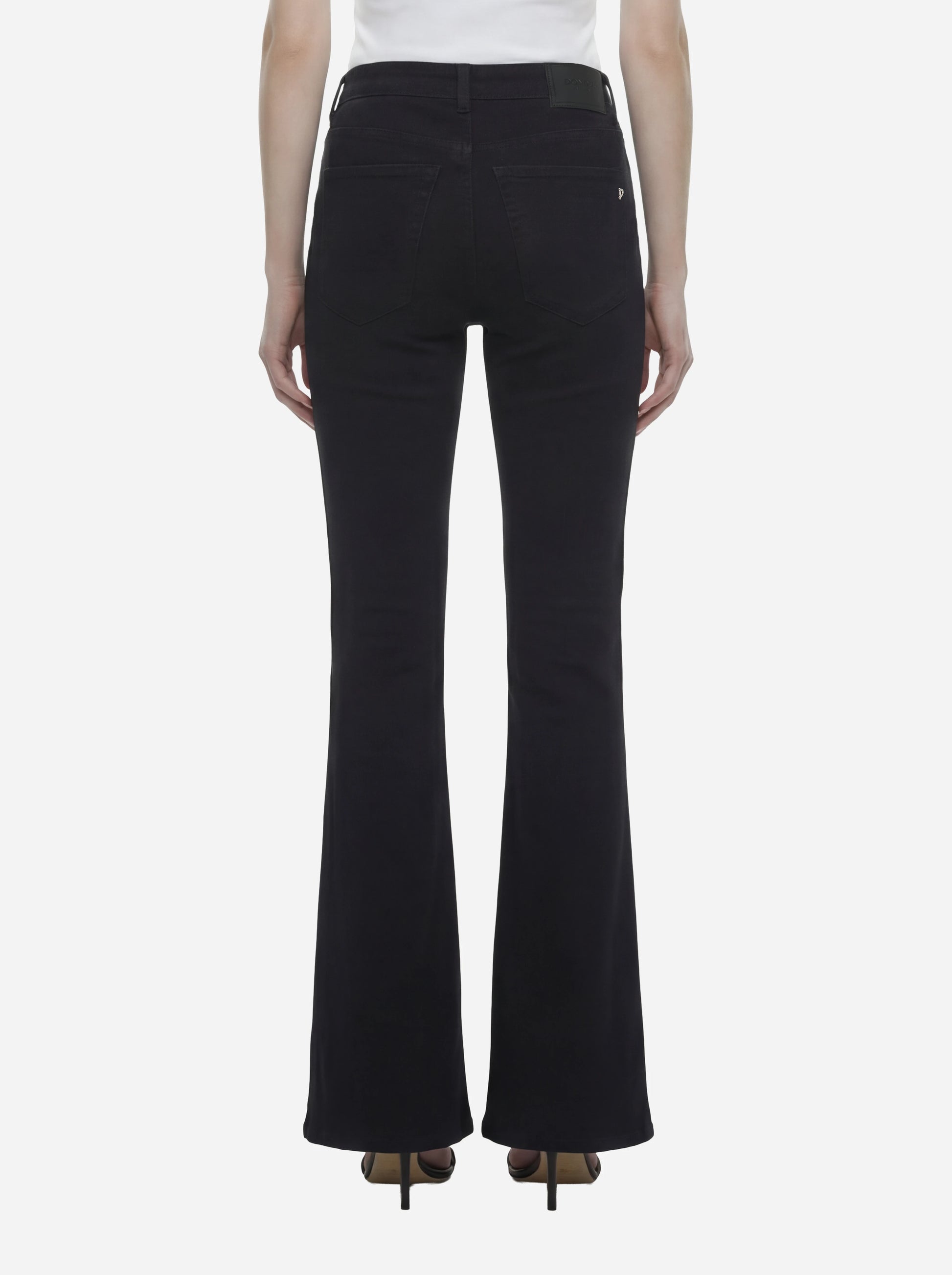 Jeans Karen super skinny bootcut in denim stretch riciclato