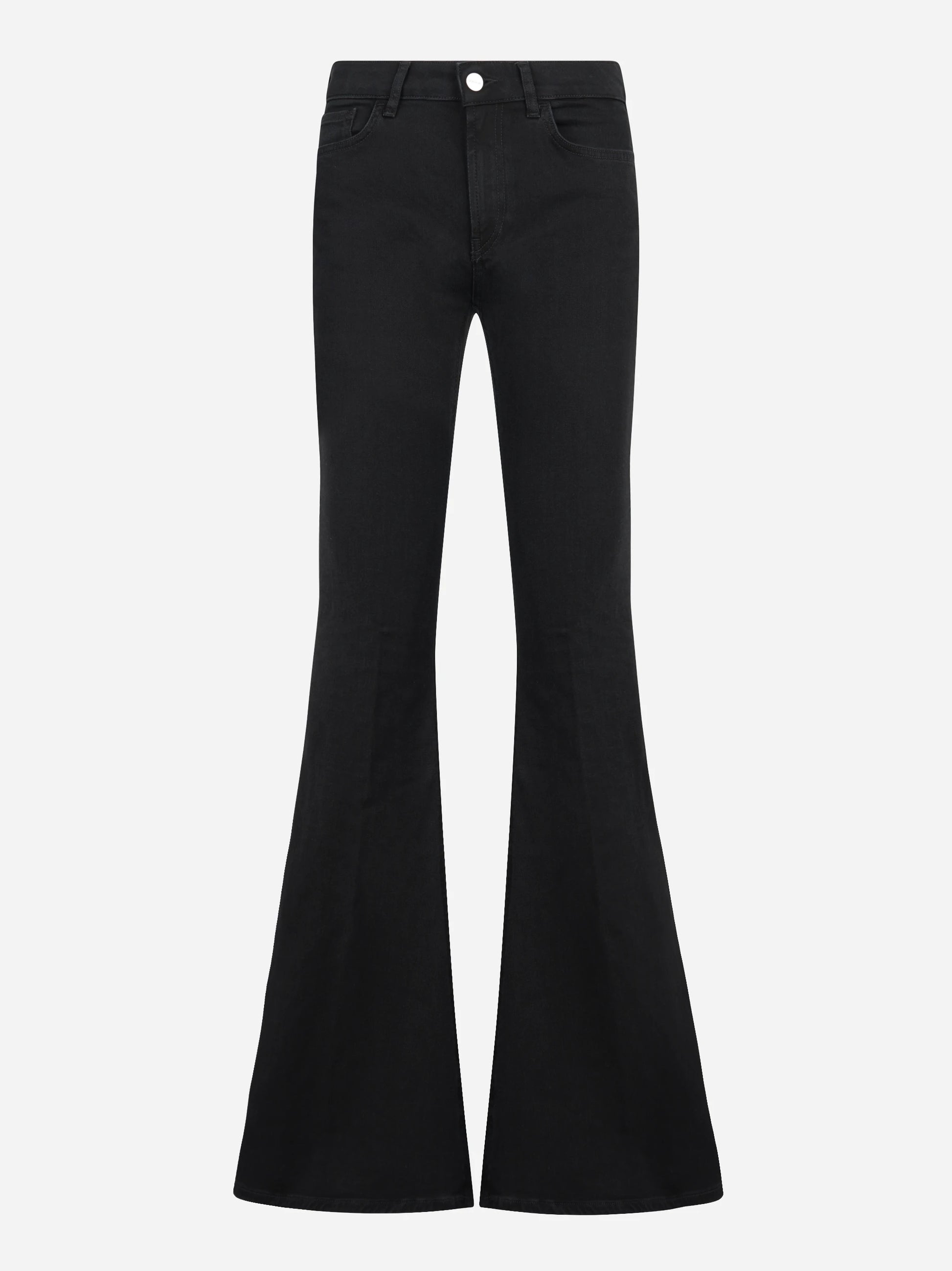 Jeans Karen super skinny bootcut in denim stretch riciclato