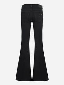 Jeans Karen super skinny bootcut in denim stretch riciclato