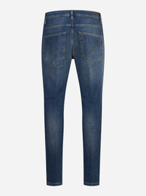 Jeans Brighton carrot fit blu - vista posteriore