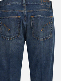 Jeans Dian slim fit blu - vista laterale e dettagli