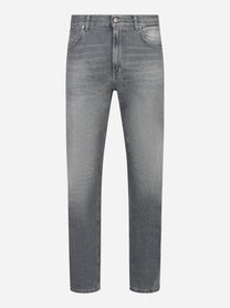 Jeans loose fit Ervin in denim fermo grigio