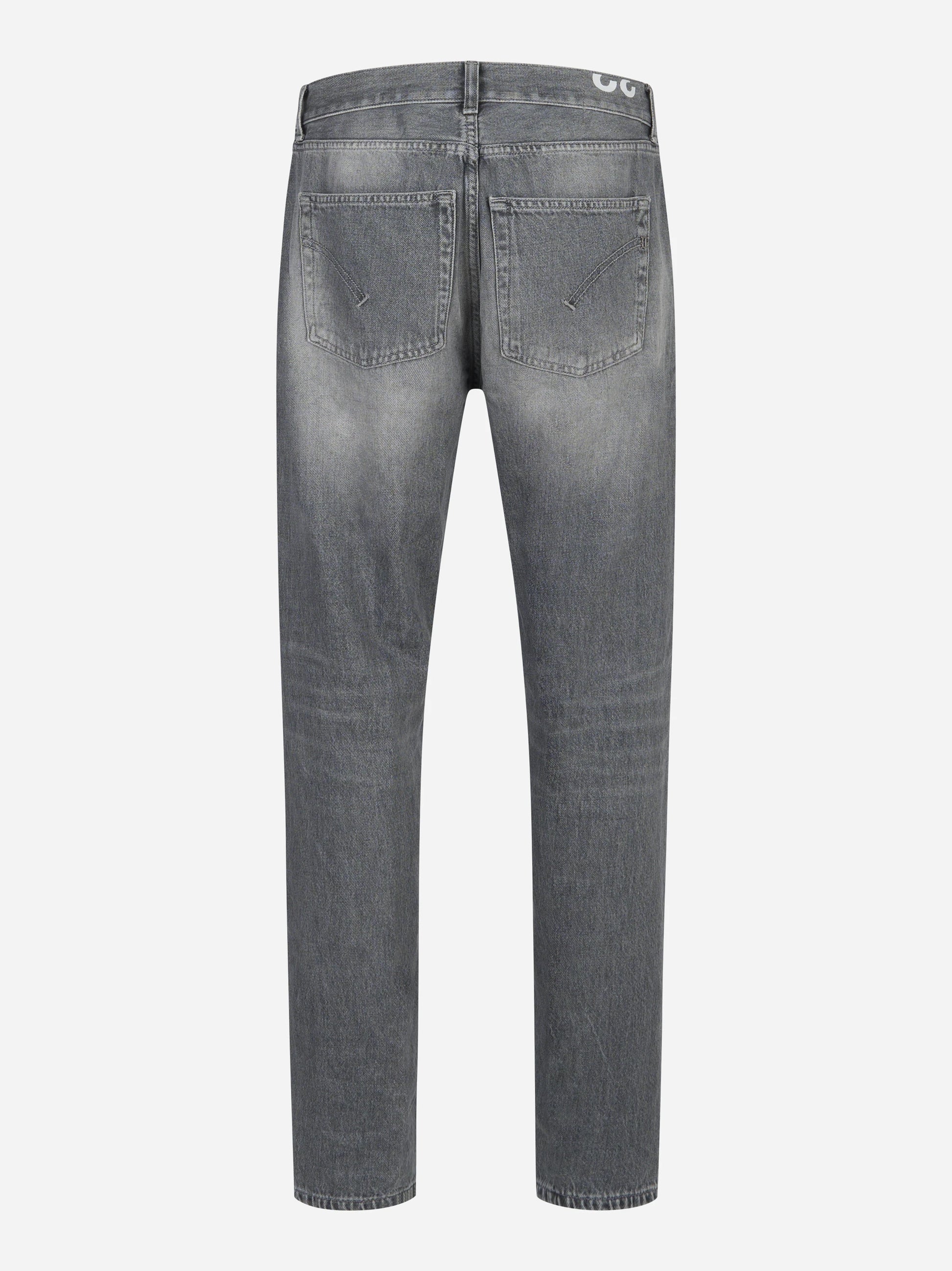 Jeans loose fit Ervin in denim fermo grigio