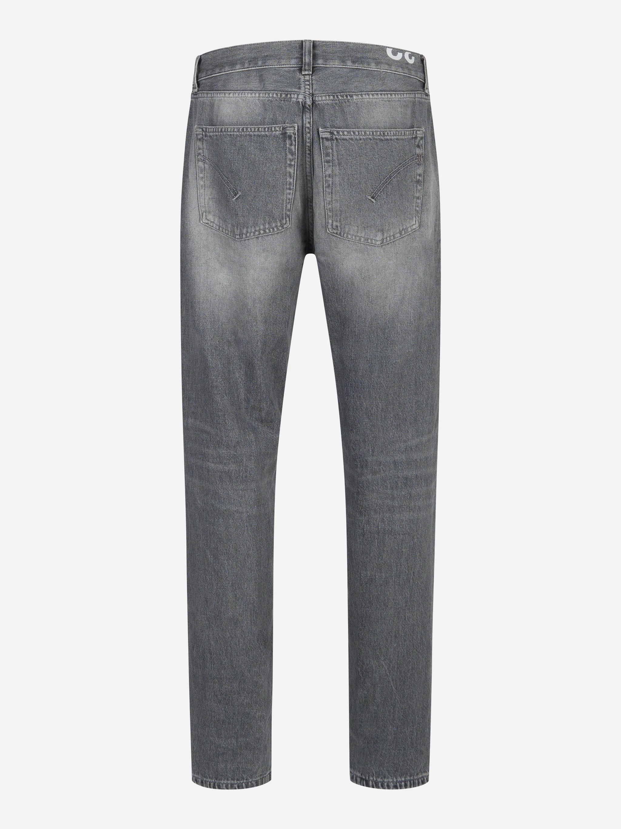 Jeans loose fit Ervin in denim fermo grigio