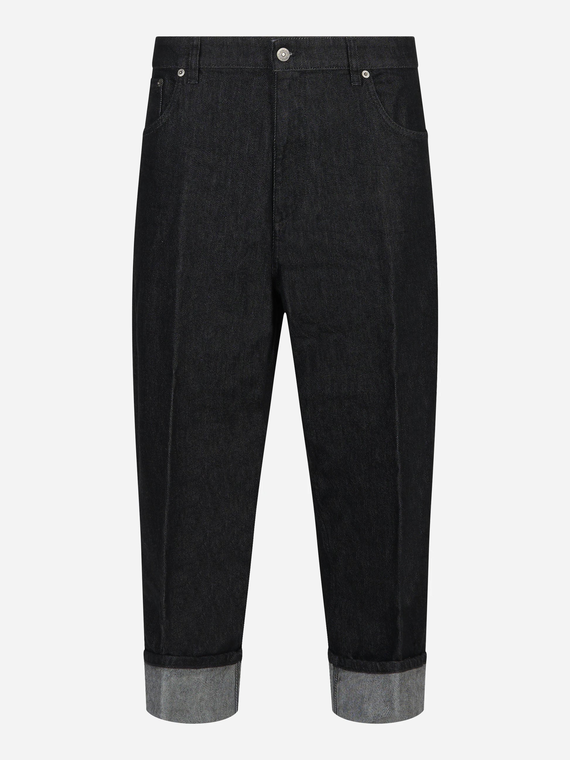 Jeans loose fit Antony in denim nero