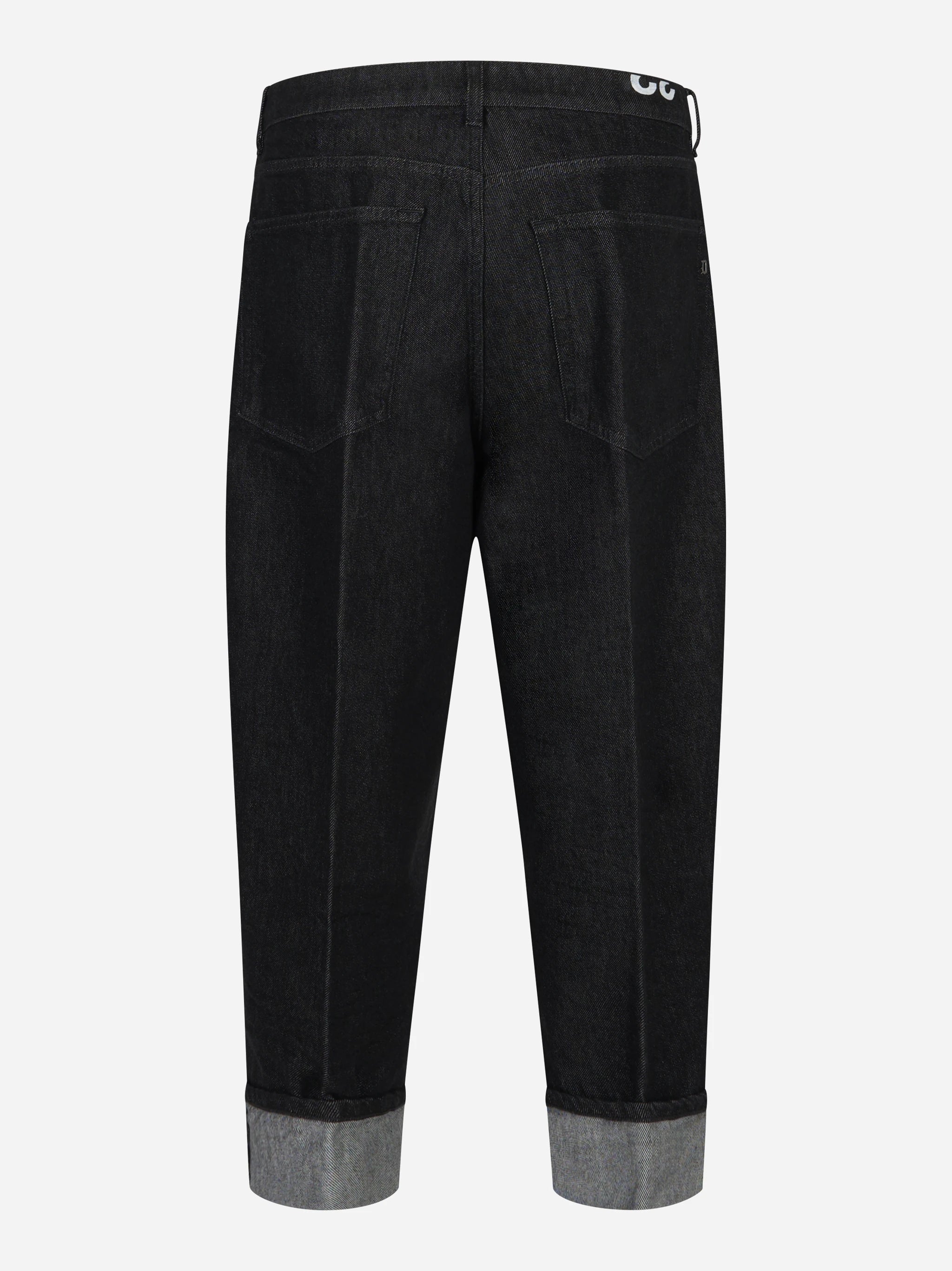 Jeans loose fit Antony in denim nero