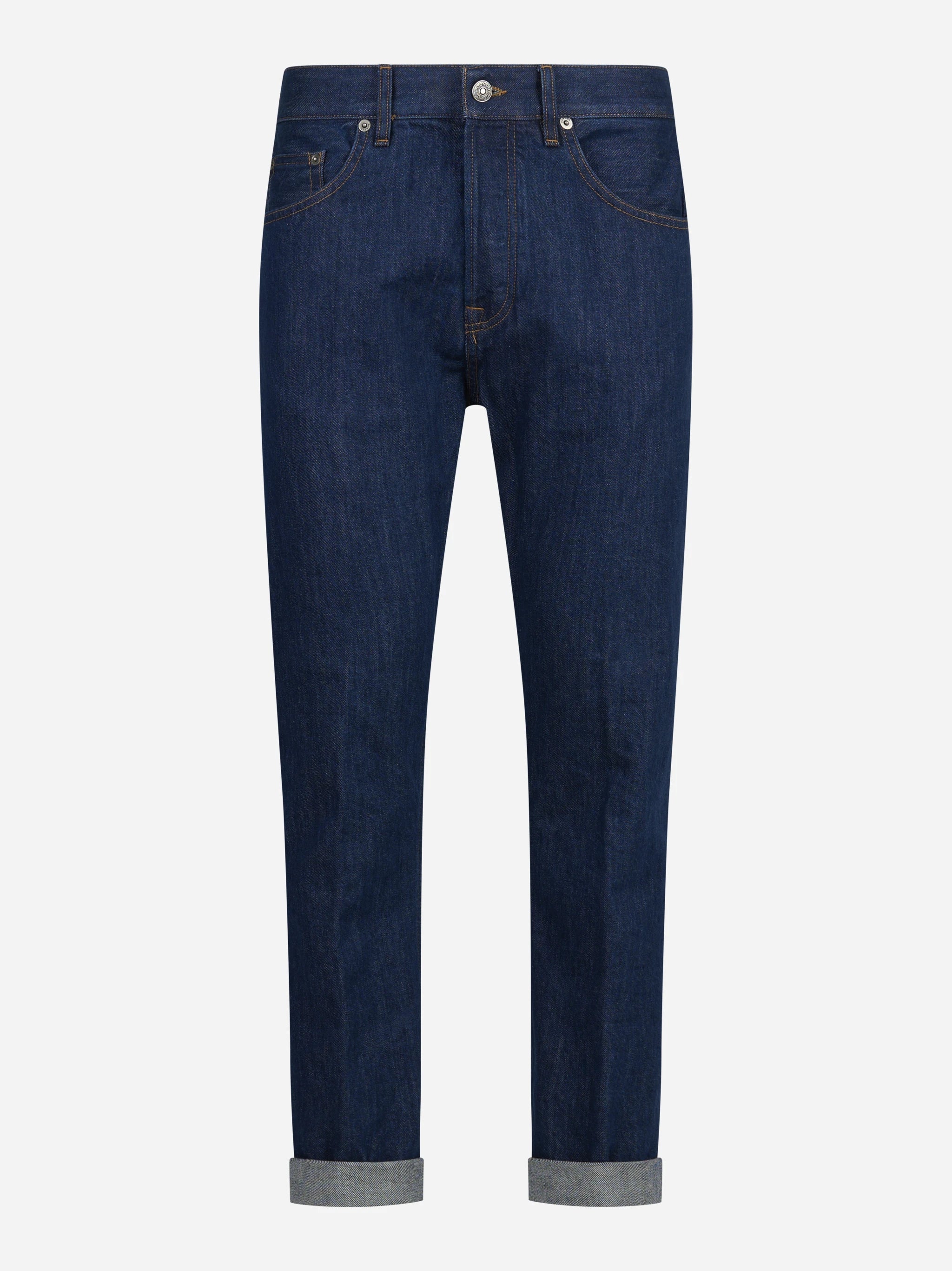 Jeans Relax regular fit blu - vista frontale