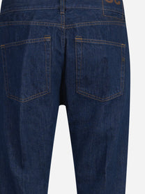 Jeans Relax regular fit blu - vista laterale e dettagli