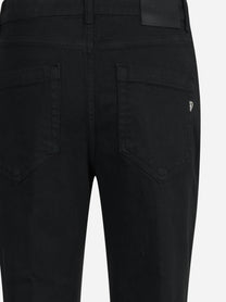 Jeans Koons loose fit con bottoniera gioiello neri - dettaglio prodotto