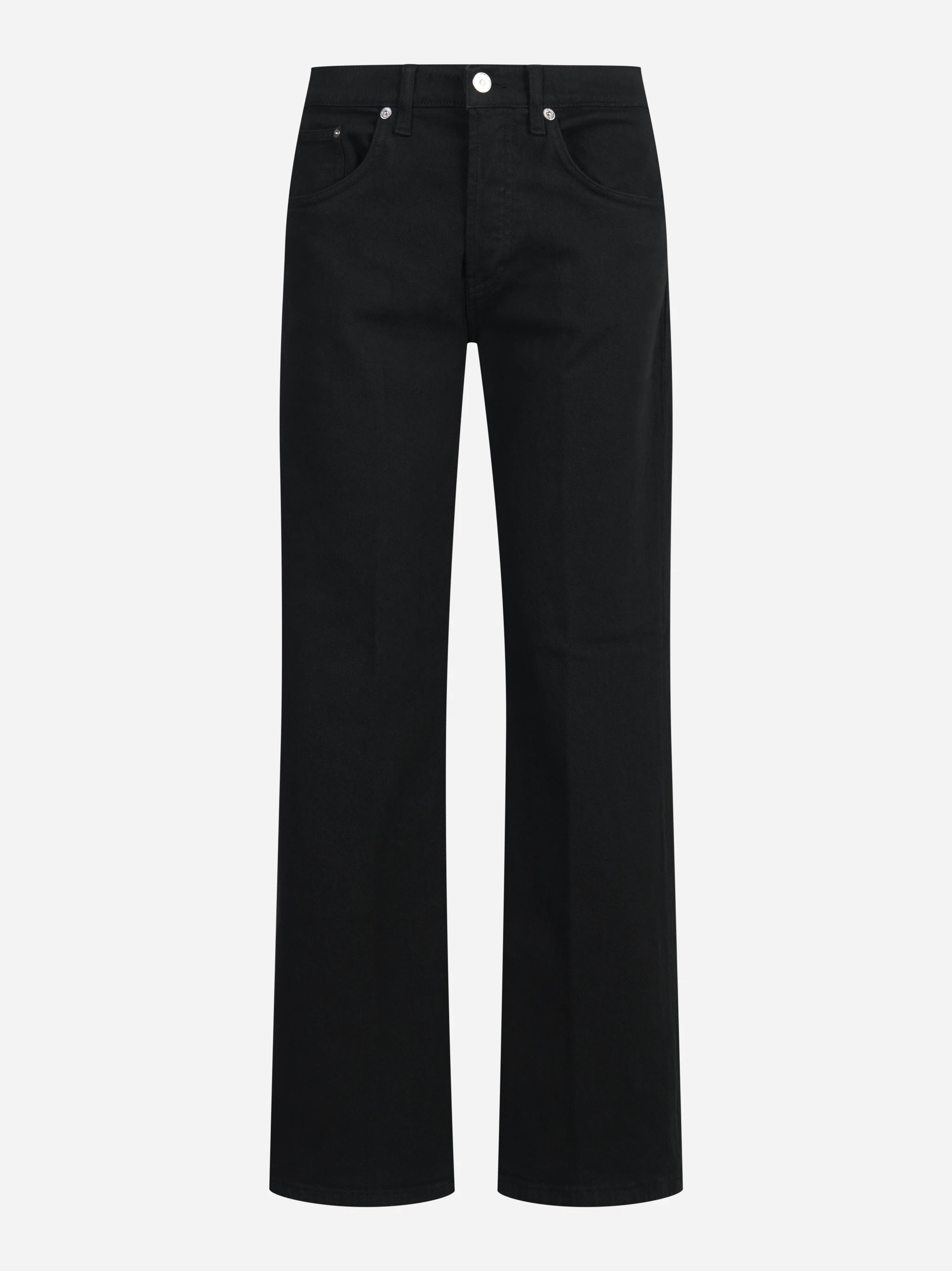 Jeans Jacklyn dritti neri - vista frontale