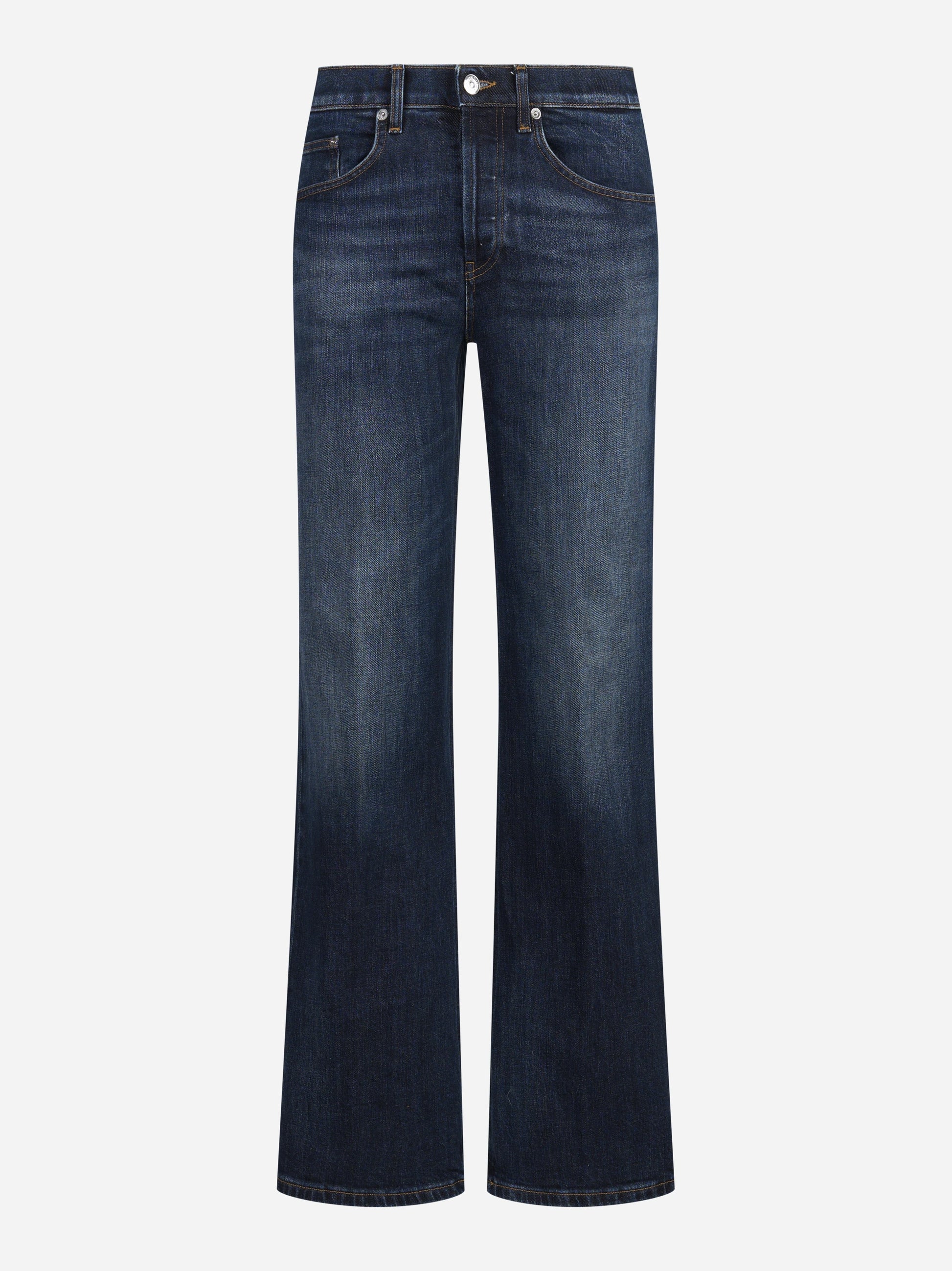 Jeans Jacklyn dritti blu - vista frontale