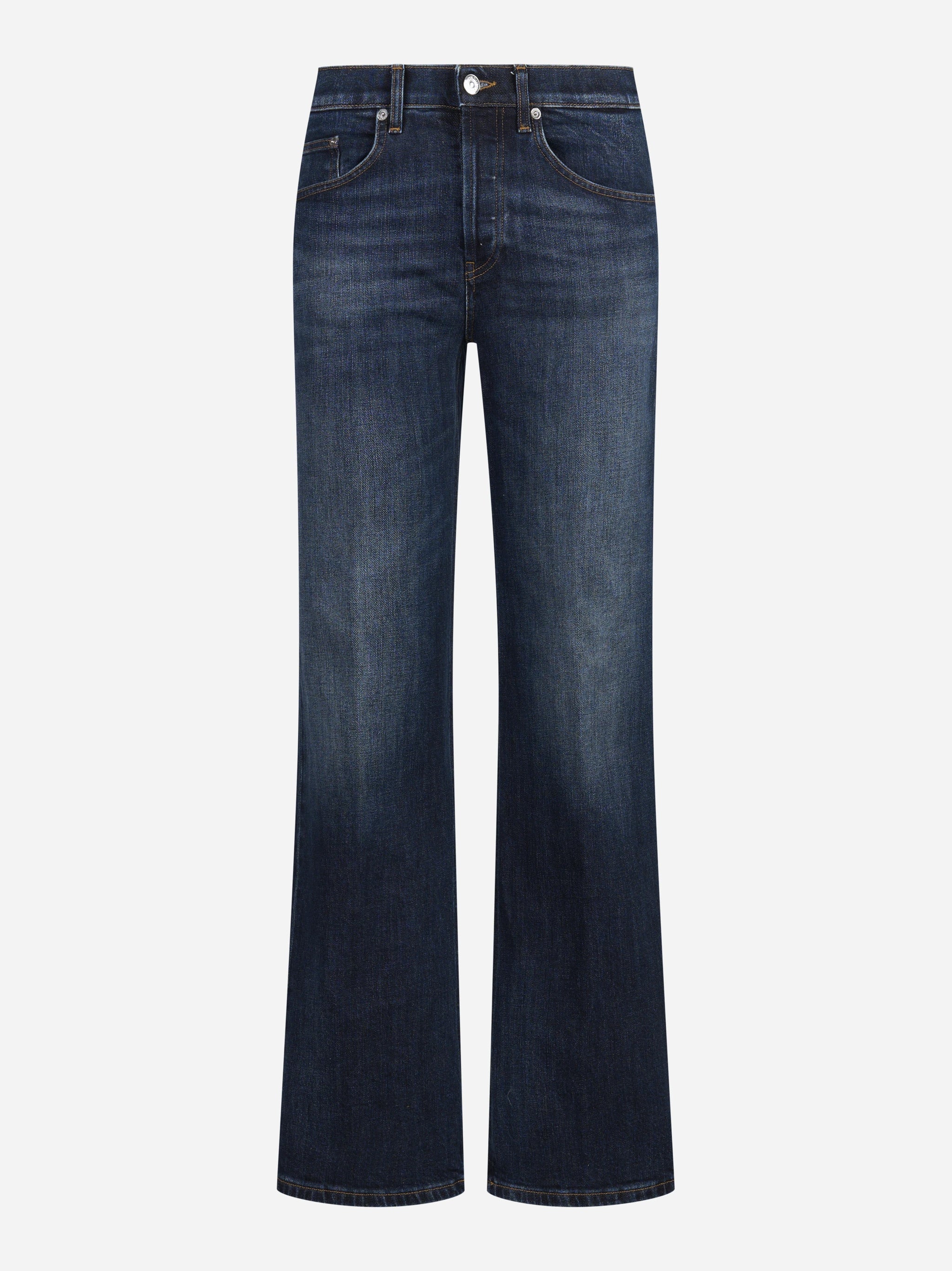 Jeans Jacklyn dritti blu - vista frontale