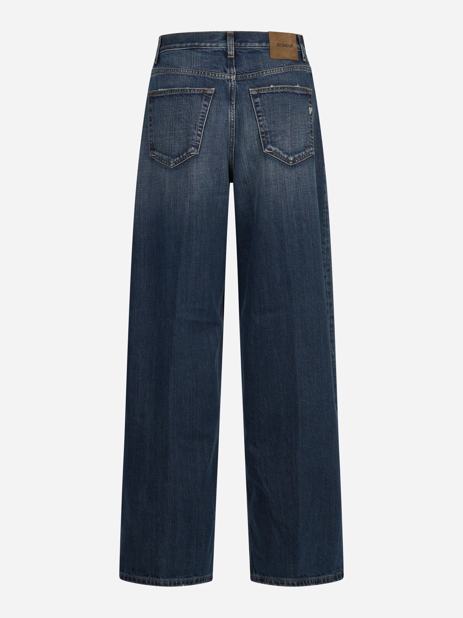Jeans Dakota wide leg blu - vista posteriore
