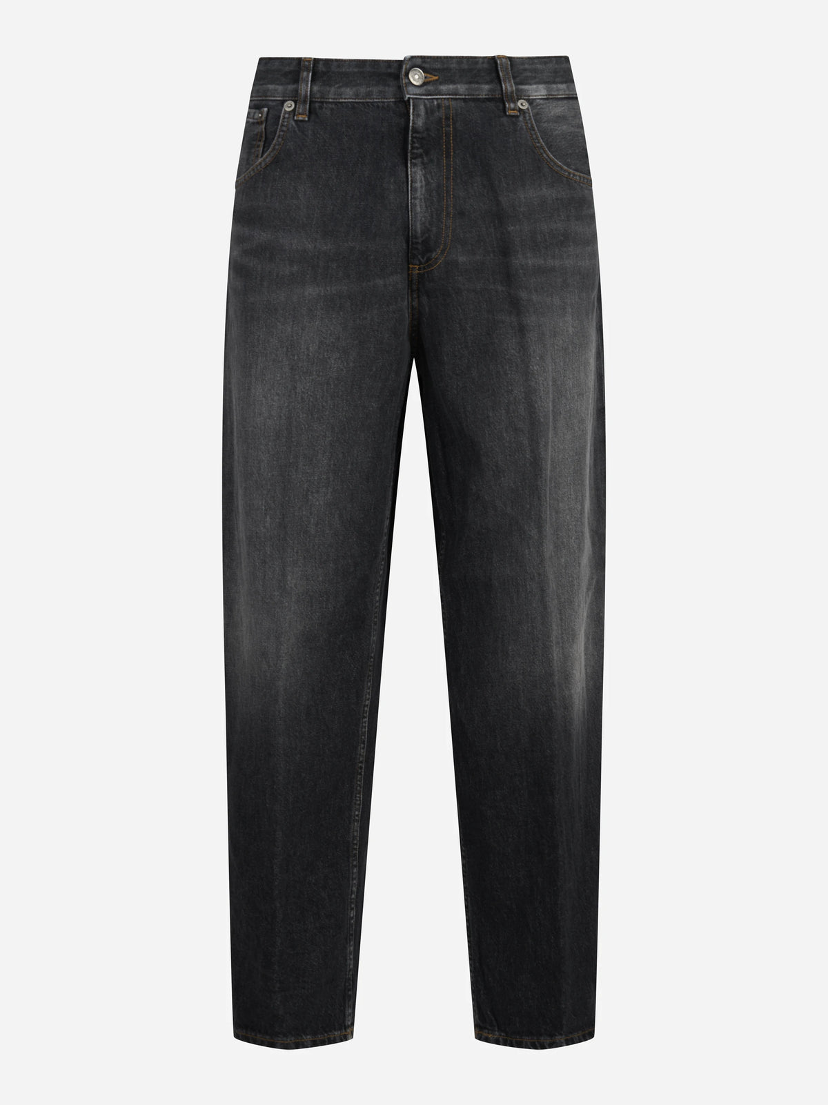 Jeans Anthony loose nero - vista frontale