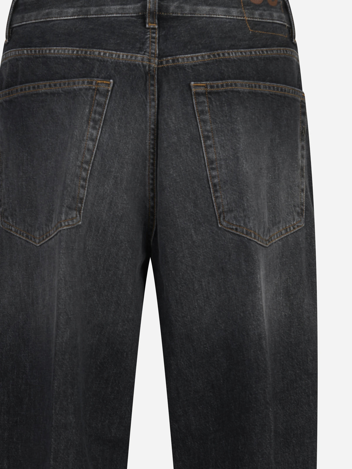 Jeans Anthony loose nero - vista posteriore