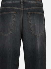 Jeans Anthony loose nero - vista posteriore