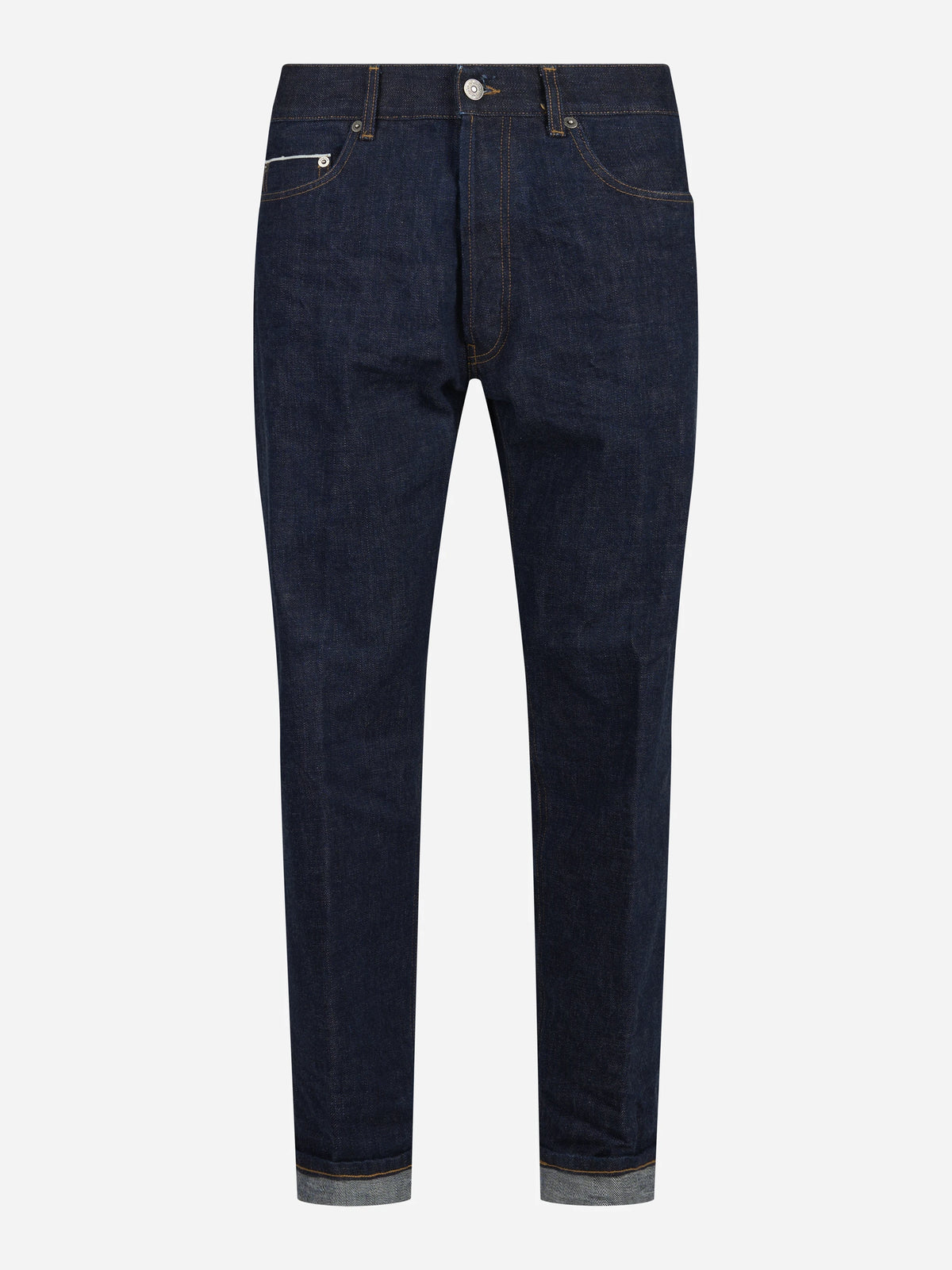 Jeans Yui cinque tasche blu scuro - vista frontale