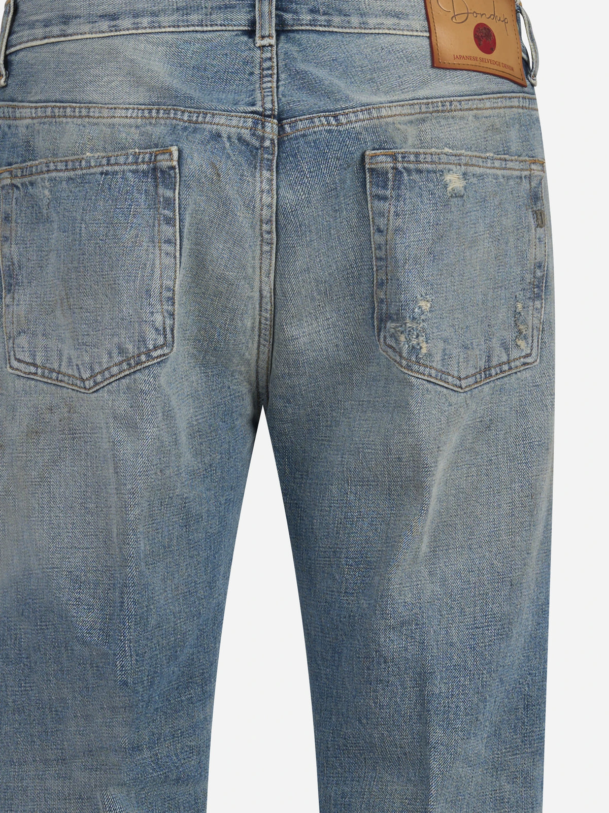 Jeans Yui cinque tasche blu chiaro - vista posteriore