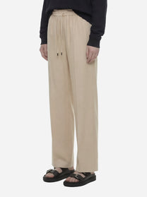 Pantalone jogger Marisol in viscosa beige
